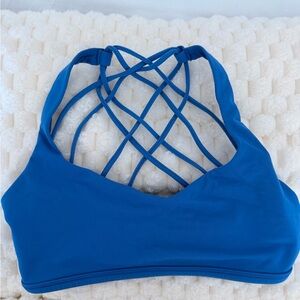 Lululemon Free to Be Blue Sports Bra